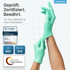 ARNOWA GmbH ARNOMED Nitril Peppermint Green - Größe XL