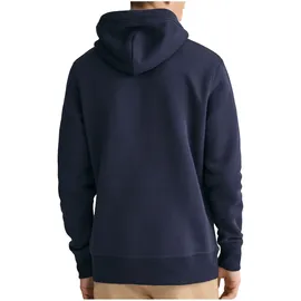 GANT Archive Shield Regular Fit Kapuzenpullover Evening Blue 3XL