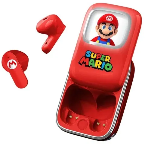 Super Mario Slide TWS Earphones - Red
