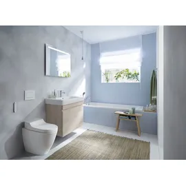 Geberit Sigma30 Betätigungsplatte für 2-Mengen-Spülung weiß matt/weiß/weiß matt lackiert/weiß 115.883.01.1
