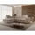 GRAINGOLD Eckcouch Polyester 4-Sitzer Beige