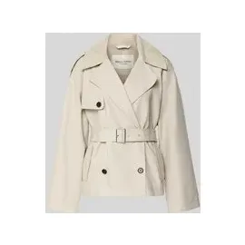 Marc O'Polo Regular Fit Trenchcoat aus Baumwoll-Lyocell-Mix, Beige, 44