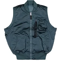 Alpha Industries MA-1 Base Vest Petrol/Blau L