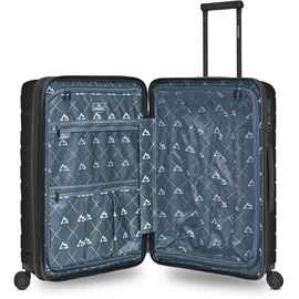 bergpfeil Travel 4-Rollen M 66 cm / 72 l schwarz/black night metallic