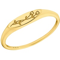 amor Damen, Ring, 925er Silber, GOLD, 60