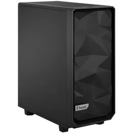 Fractal Design Meshify 2 Compact Black ATX High-Airflow Mid Tower Computer Gehäuse, schwarz