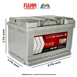 Fiamm PRO 75Ah 12V