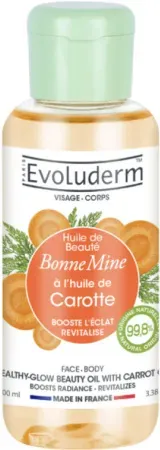 Evoluderm Schönheitsöl Bonne Mine Für Einen Frischen Teint Mit Karottenöl 100ml