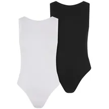 URBAN CLASSICS Body Ladies Rib Tank Body 2-Pack, 2er Pack gerippter Tank Body für Frauen, erhältlich in verschiedenen Farben, Größen XS-5XL - 3XL