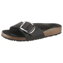 Birkenstock Madrid Big Buckle Nubukleder geölt schwarz 37