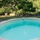 Evolution Poolfolie Rund 0,8 mm Sandfarben Keilbiese 350 x 150 cm
