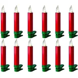 Krinner Baumkerzen LED 10 m Rot