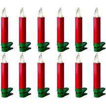 Krinner Baumkerzen LED 10 m Rot