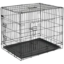 Kerbl Gittertransportbox 92 x 63 x 74 cm Schwarz