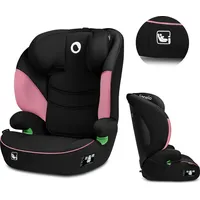 Lionelo Lars I-Size 100-150 cm, schwarz/rosa - Schwarz/Rose