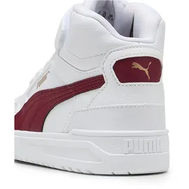 Puma Shuffle Downtown Mid AC+ PS Weiß/Rot/Gold 35