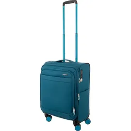 Franky T27-B 4-Rollen Cabin 55 cm / 50 l petrol/turquise