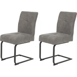 Hela LUISE S Schwingstuhl, Freischwinger, TOPSELLER! 2er-Set« Set 2 Stk.Sitz mit Federkern, Extra dicke Polsterung, Küchenstuhl, OTTOs Choice