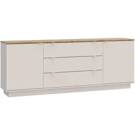 Forte Sideboard 224,5 x 85,7 x 41,3 cm Sand / Mauvella Eiche