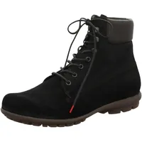 THINK! Herren Kong Leder gefütterte nachhaltige Stiefelette, 0000 SCHWARZ/Kombi, 43.5 EU - 43.5 EU