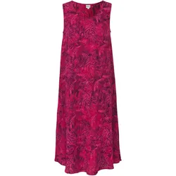Viskose-Kleid, Muster fuchsia, 40