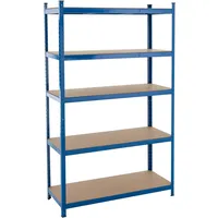 Estexo Steckregal Kellerregal Werkstattregal 200x120x50 Schwerlastregal Blau 875kg