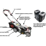 Cramer 82LM51SX Akku Rasenmäher 51 cm Radantrieb 2 X  Akkus 80V  3Ah Mulchmäher