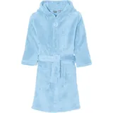 Playshoes Unisex Kinder Fleece-Bademantel Morgenmantel, bleu, 158/164