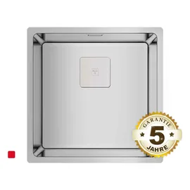 Teka FlexLinea RS15 40 links flächenbündig Edelstahl silber Handbetätigung 440 x 400 mm