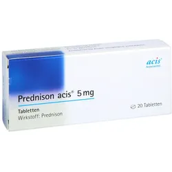 Prednison acis 5 mg Tabletten 20 St