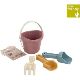 MINILAND BABY ECO Baby Sandkasten - 4-teiliges Set zum Spielen im Sand