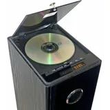 Inovalley Bluetooth Lautsprecherturm HP33-CD (Bluetooth, CD Player, 1x 100 W), Stereoanlage, Schwarz