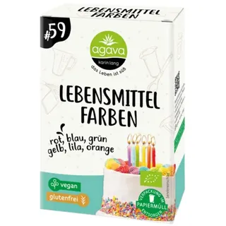 Agava Lebensmittelfarben bio