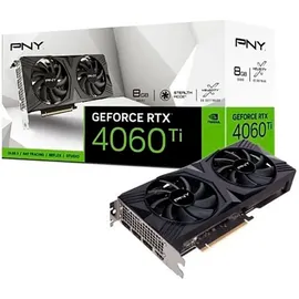 PNY GeForce RTX 4060 Ti Verto Dual Fan 8 GB GDDR6 VCG4060T8DFXPB1