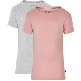 MINYMO Basic 33 T-shirt SS (2-pack) blusher 568), 92