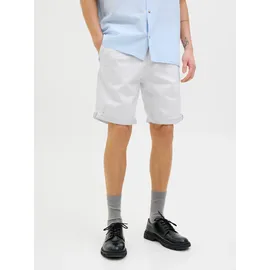 JACK & JONES Regular Fit Shorts mit Eingrifftaschen Modell Weiss, S