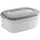 sunware perfectly organised Aufbewahrungskiste E-Claire 18 x 10 cm 1-tlg. grau/transparent