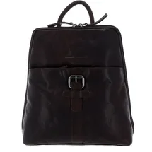 Spikes & Sparrow City Rucksack Leder 27 cm Braun