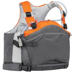 Auftriebsweste für Kajak und Stand up Paddle mit Taschen – 50 N, orange, 60-80kg