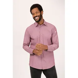 Chef Works® CHAMBRAY Herrenhemd Urban Collection Artikel SLMCH005 Altrosa Größe L