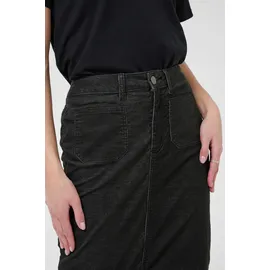 Kaffe Bleistiftrock Damen Schwarz 34