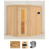 Karibu Clara inkl. 9 kW Ofen + ext. Steuerung