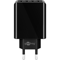 PRO 4-way USB charger (30W) black