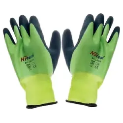 Hufa Fliesenleger Nylon Handschuhe grün L/9