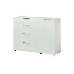 Sideboard  Vitreo Neo , weiß , Maße (cm): B: 135 H: 99 T: 40