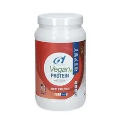 6D Sports Nutrition Vegan Protein - Red Fruits Poudre 800 g