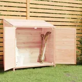 vidaXL Geräteschuppen 1,02 x 0,52 x 1,12 m Massivholz Tanne natur