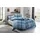s.Oliver Tabea Renforcé Blau 155 x 220 cm + 2 x 40 x 80 cm