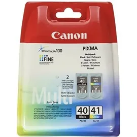 Canon PG-40 schwarz + CL-41 CMY