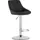 OEM Hocker KAST Samt 46 x 105 x 49 cm Schwarz